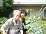 葱よ！大きく育ってね！！